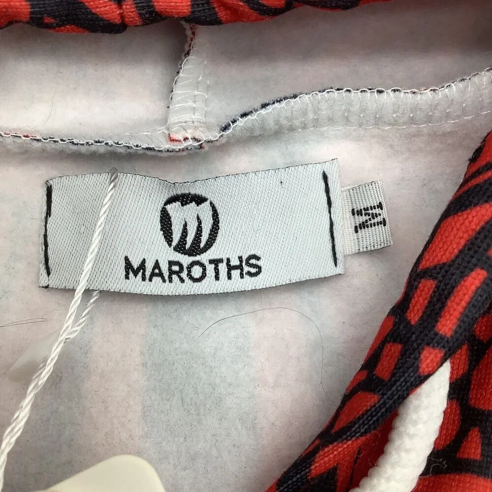 Maroths Mens Long Sleeve Full Zip Hoodie‎ Jacket Size Medium NWT